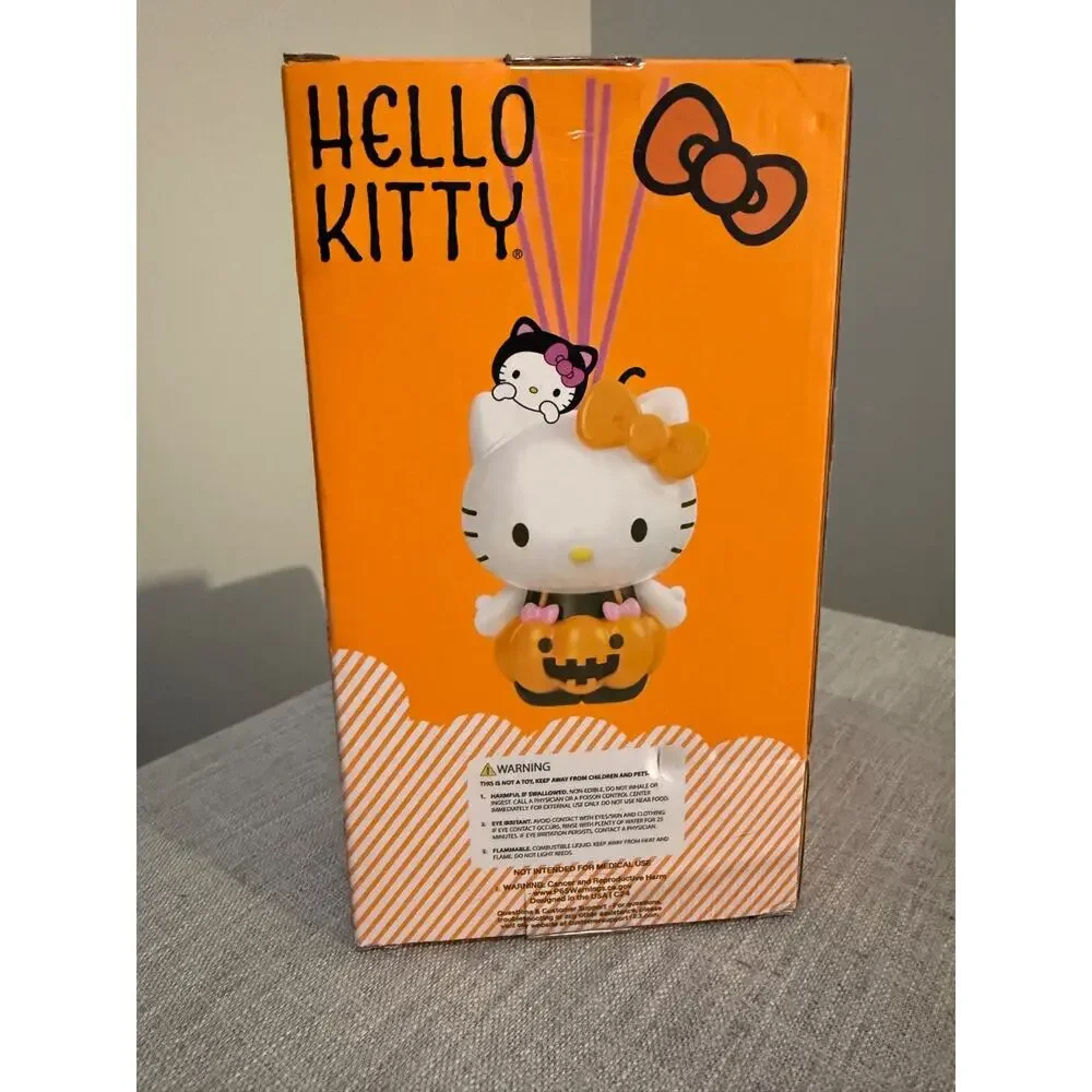 🎃 Hello Kitty Halloween Ceramic Reed Diffuser Vanilla Scent w/ Box 🎀